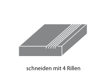 Soteck Schneiden mit 4 Rillen